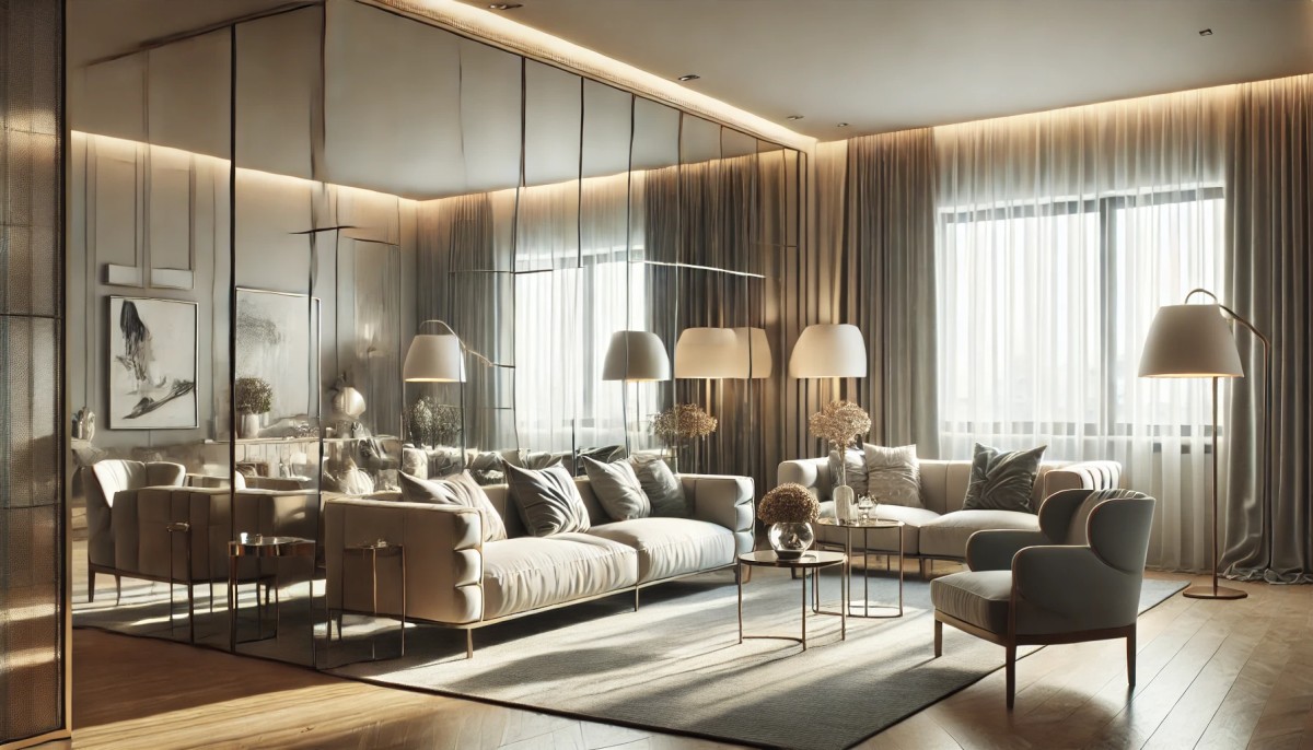 Lustra w pomieszczeniach