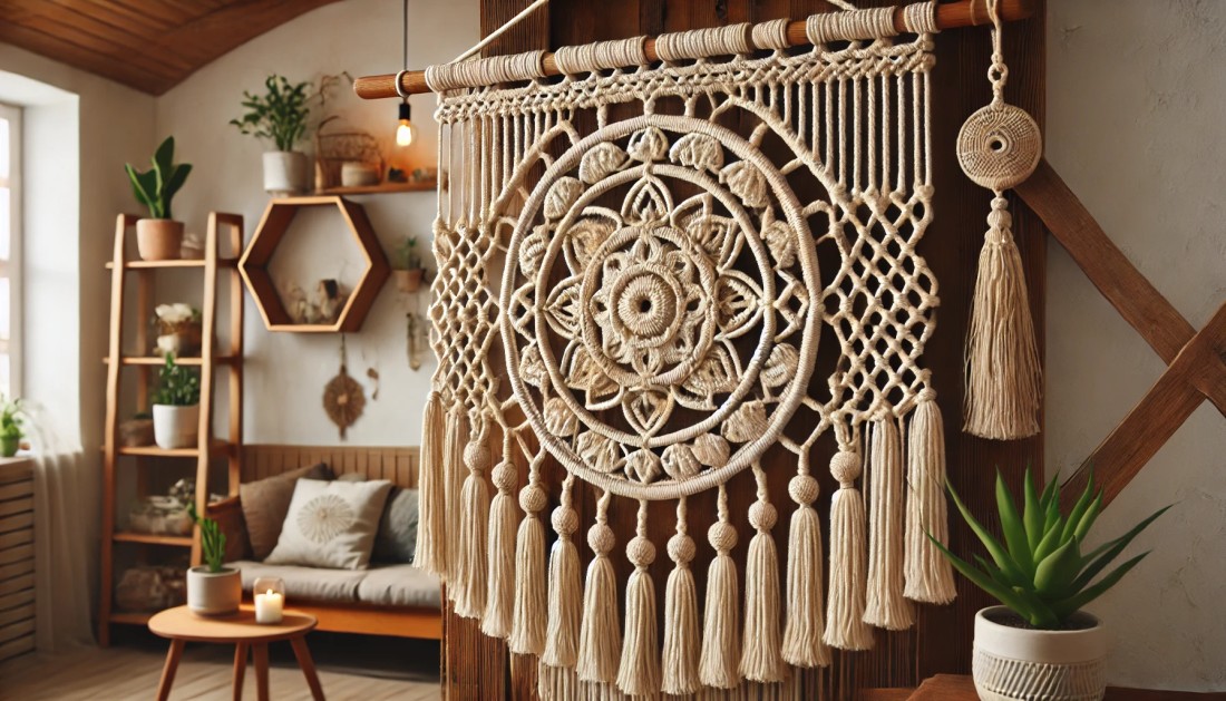 Makrama na ścianę – jak wybrać idealny wzór do swojego wnętrza