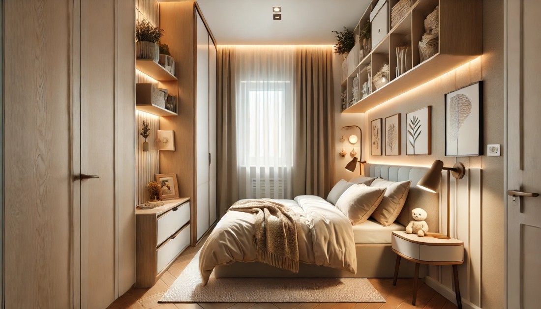 Przepis na małą i przytulną sypialnię