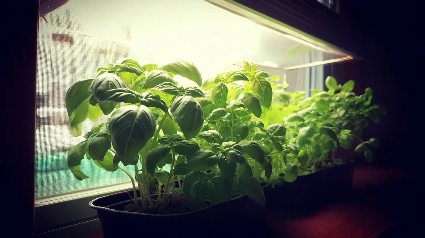 Domowe zioła na parapecie