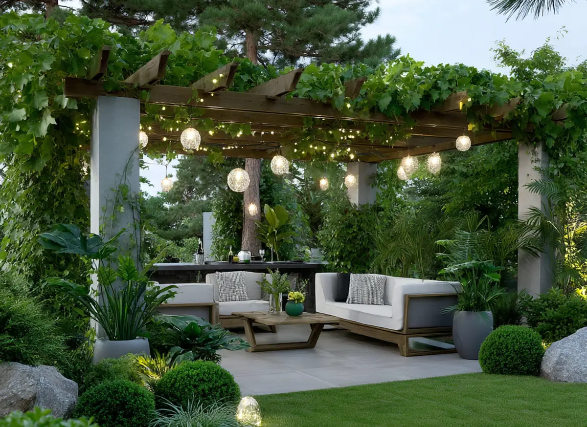 jak linie diagonalne potrafią powiększyć ogród