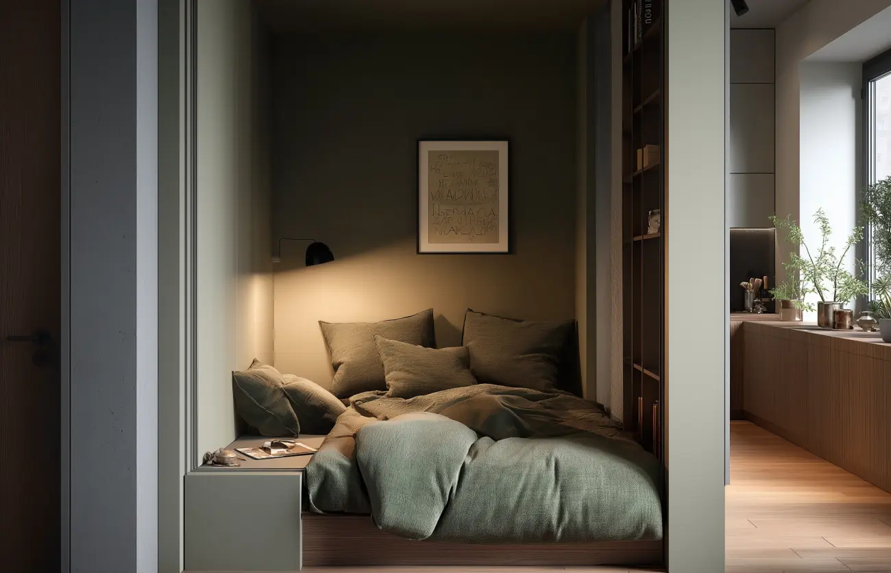 Jak oddzielić sypialnię w kawalerce - Sprytne sposoby bez remontu