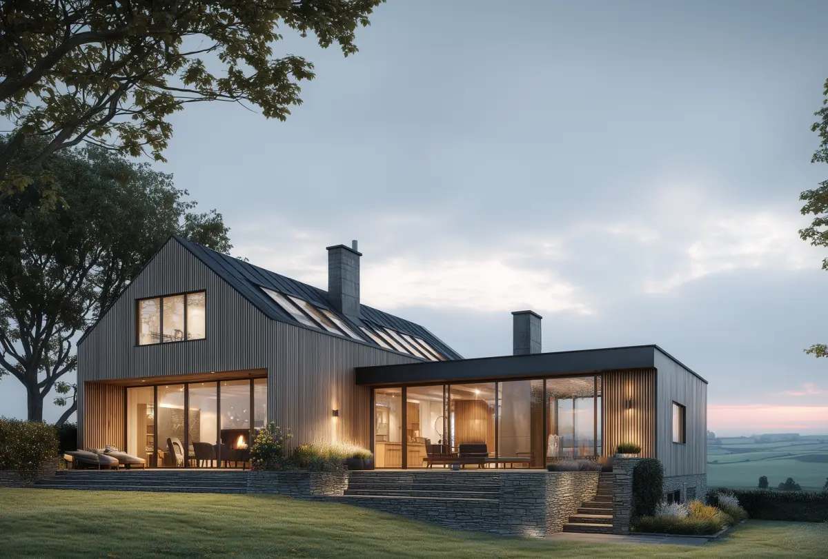 Z czego zbudować barndominium