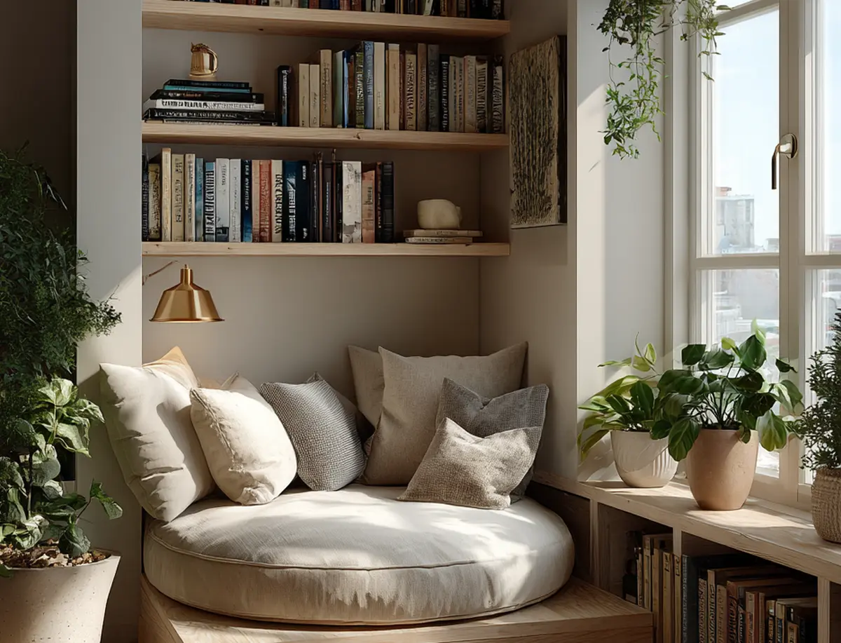 Kącik relaksu w sypialni – mała przestrzeń, wielki efekt