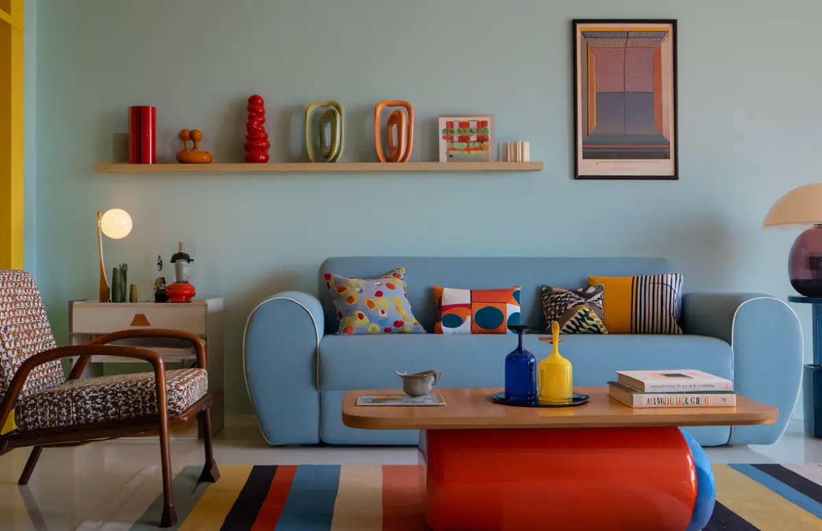 Odważna sofa w salonie to sposób, by dodać charakteru wnętrzu jednym meblem