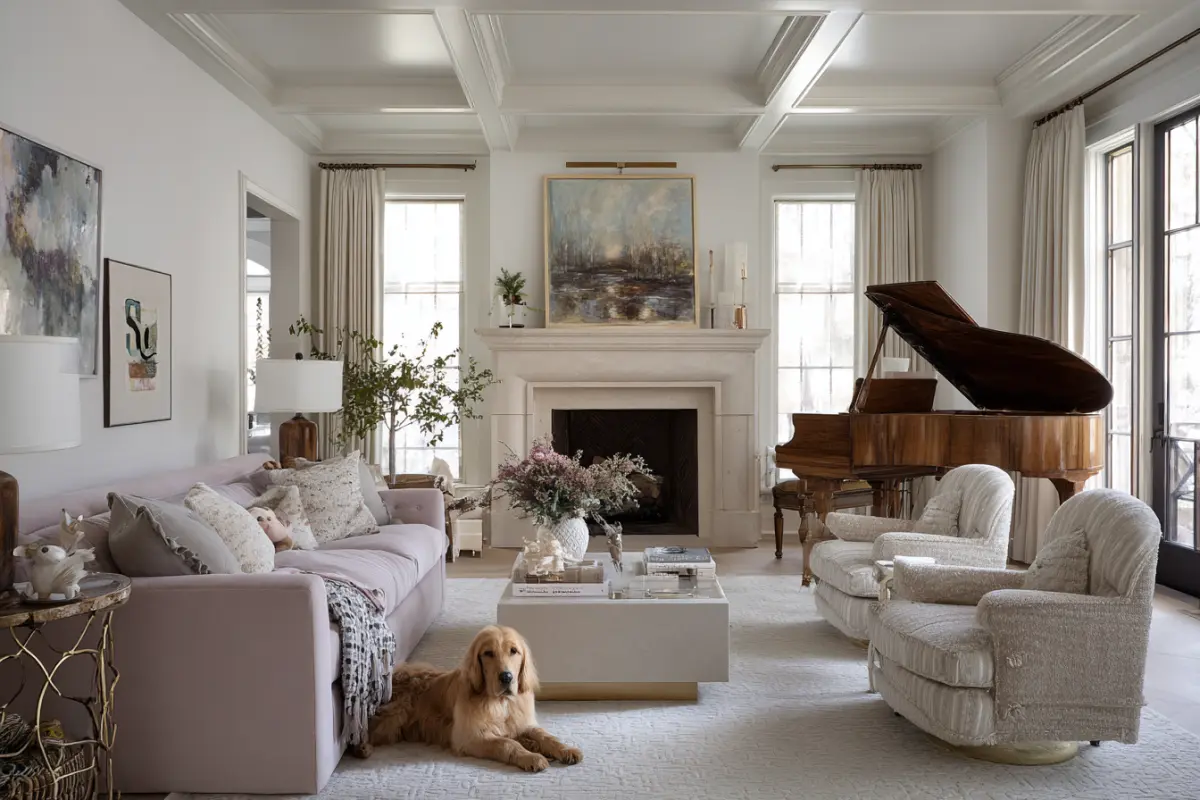 Salon gotowy na gości to salon ze strefami