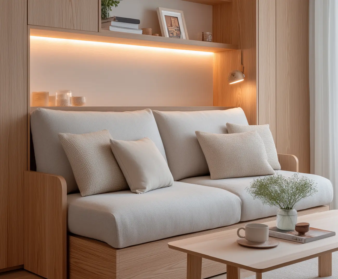 Czy łóżko chowane w ścianie sprawdzi się w każdym wnętrzu