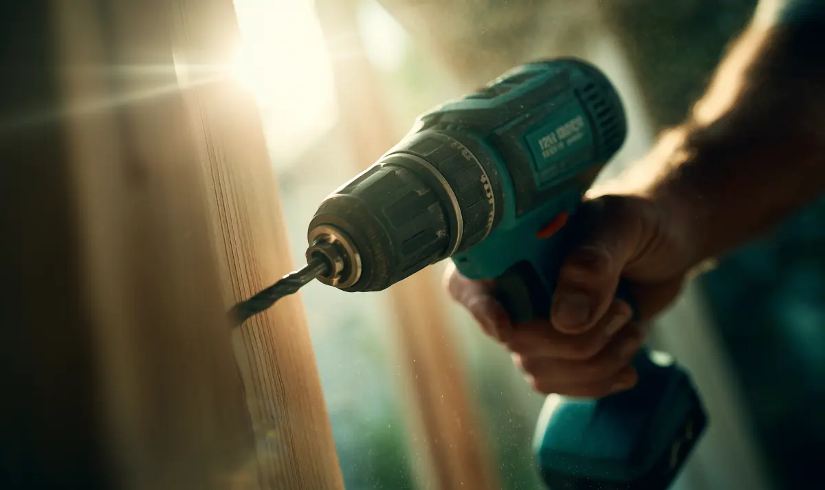 DIY_ Jak wiercić w płytkach bez stresu_Trik z taśmą malarską