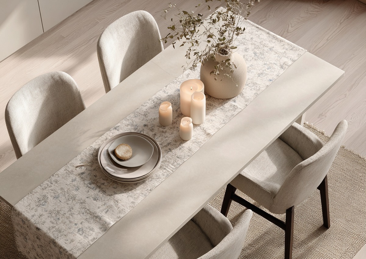 Jak ocieplić wystrój jadalni_Tekstylia, które robią różnicę
