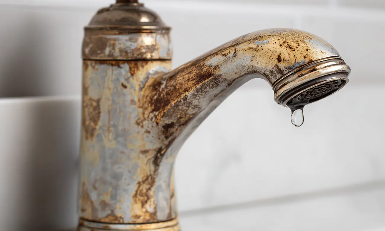 Rdza na armaturze w łazience – skąd się bierze i jak skutecznie się jej pozbyć