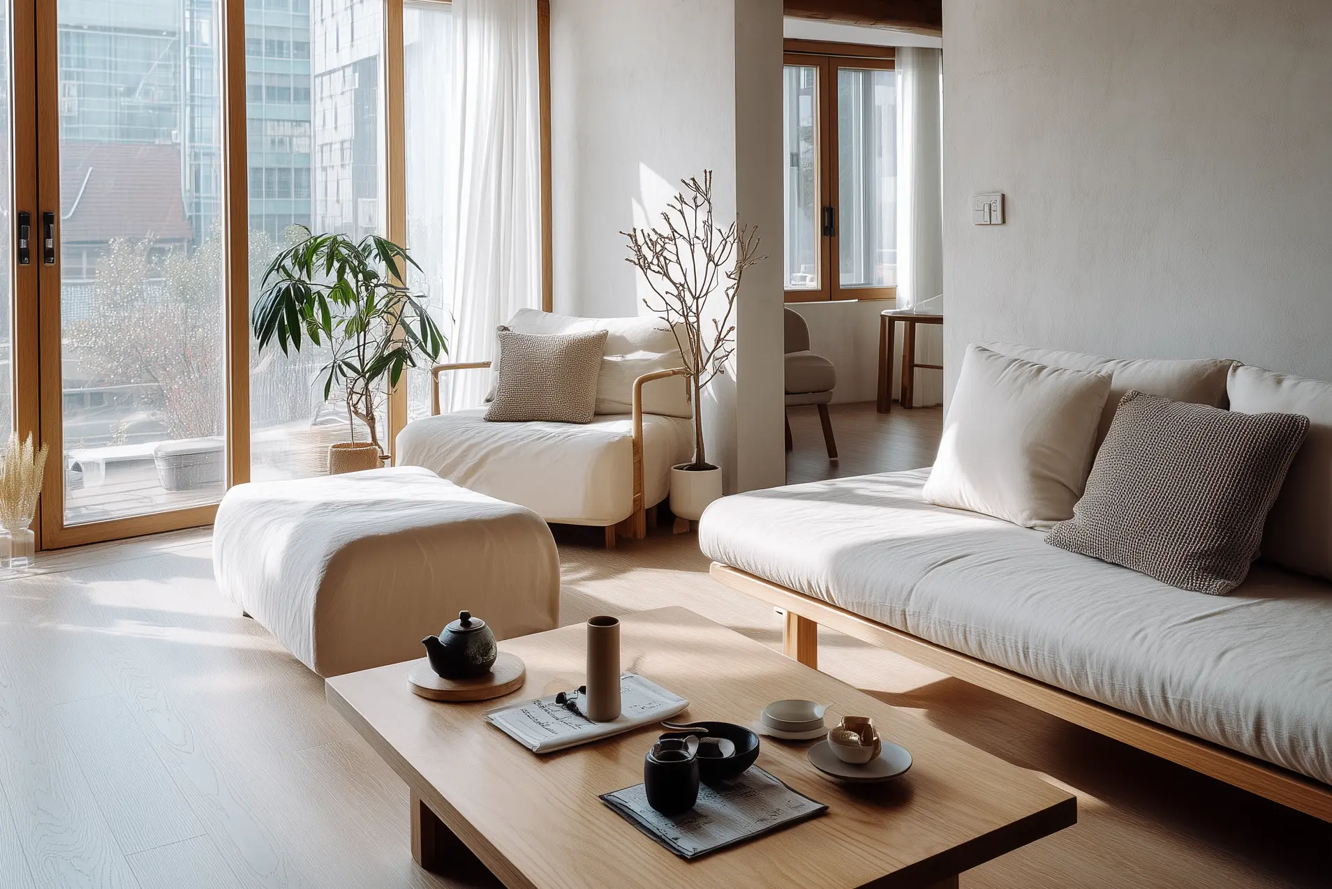 Styl japandi pozwoli Ci połączyć minimalizm i harmonię w aranżacji wnętrz