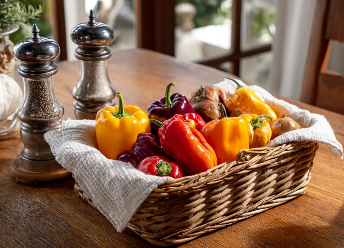 Kosze wiklinowe na warzywa to naturalny sposób na świeżość i porządek w kuchni
