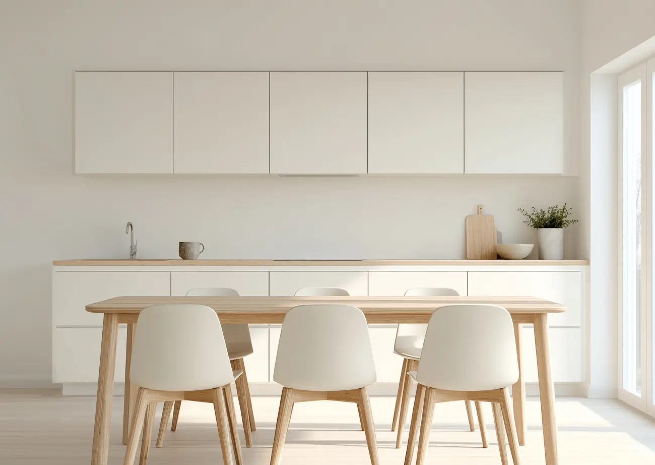 Mniej znaczy więcej. Nadmiar szafek może zaszkodzić kuchni