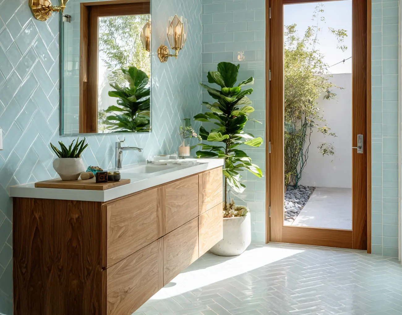 Płytki łazienkowe vintage w nowoczesnym wydaniu – trend na 2026 rok