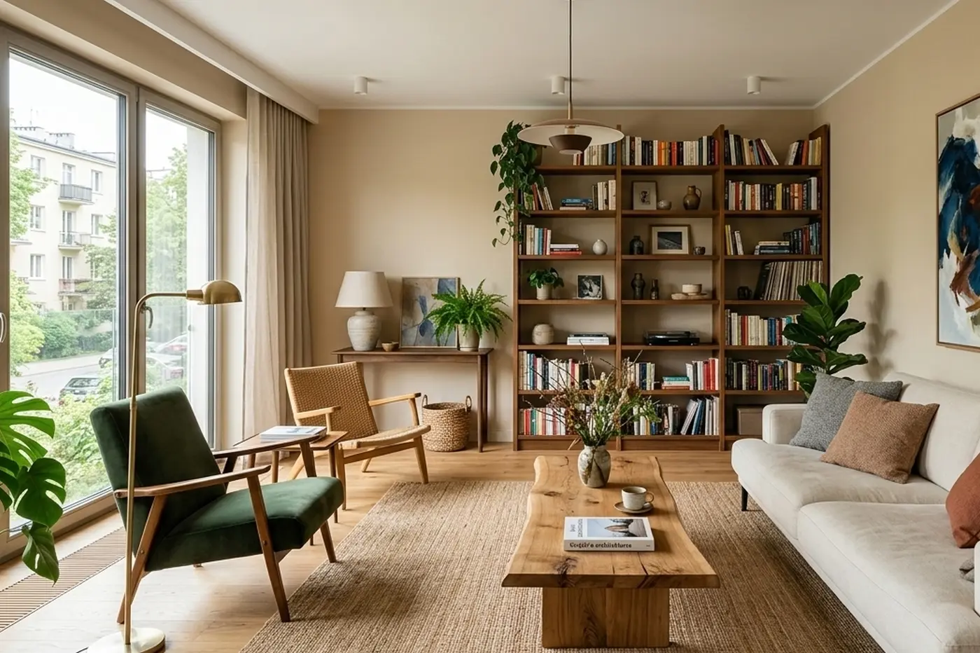 Salon bez telewizora_Coraz więcej rodzin wybiera osobny pokój TV