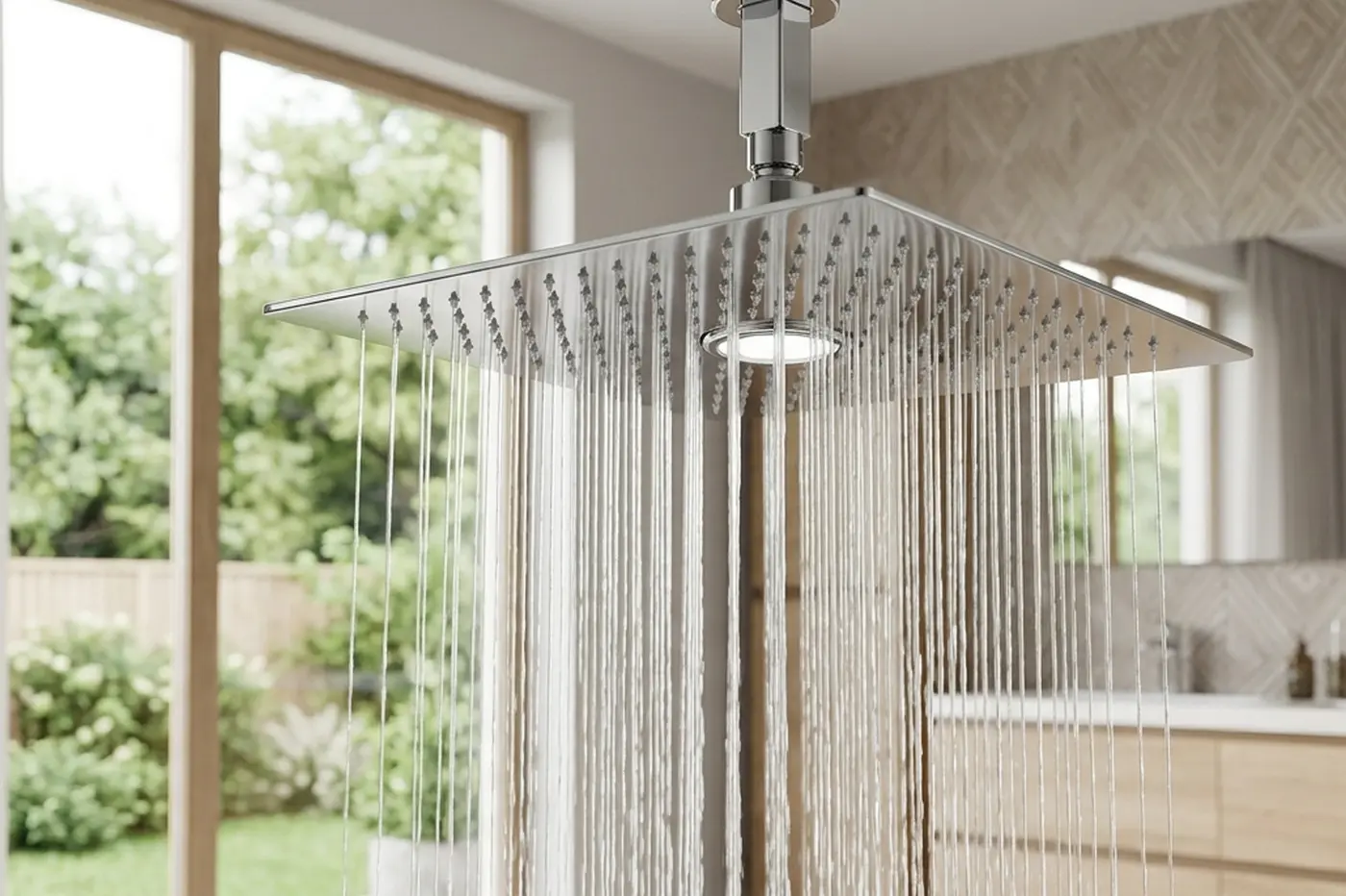 Deszczownice 60x60 cm – luksus czy przesada_Nowy trend w nowoczesnych łazienkach