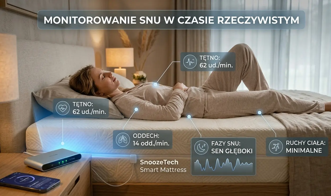 Inteligentny materac – czy naprawdę poprawia sen