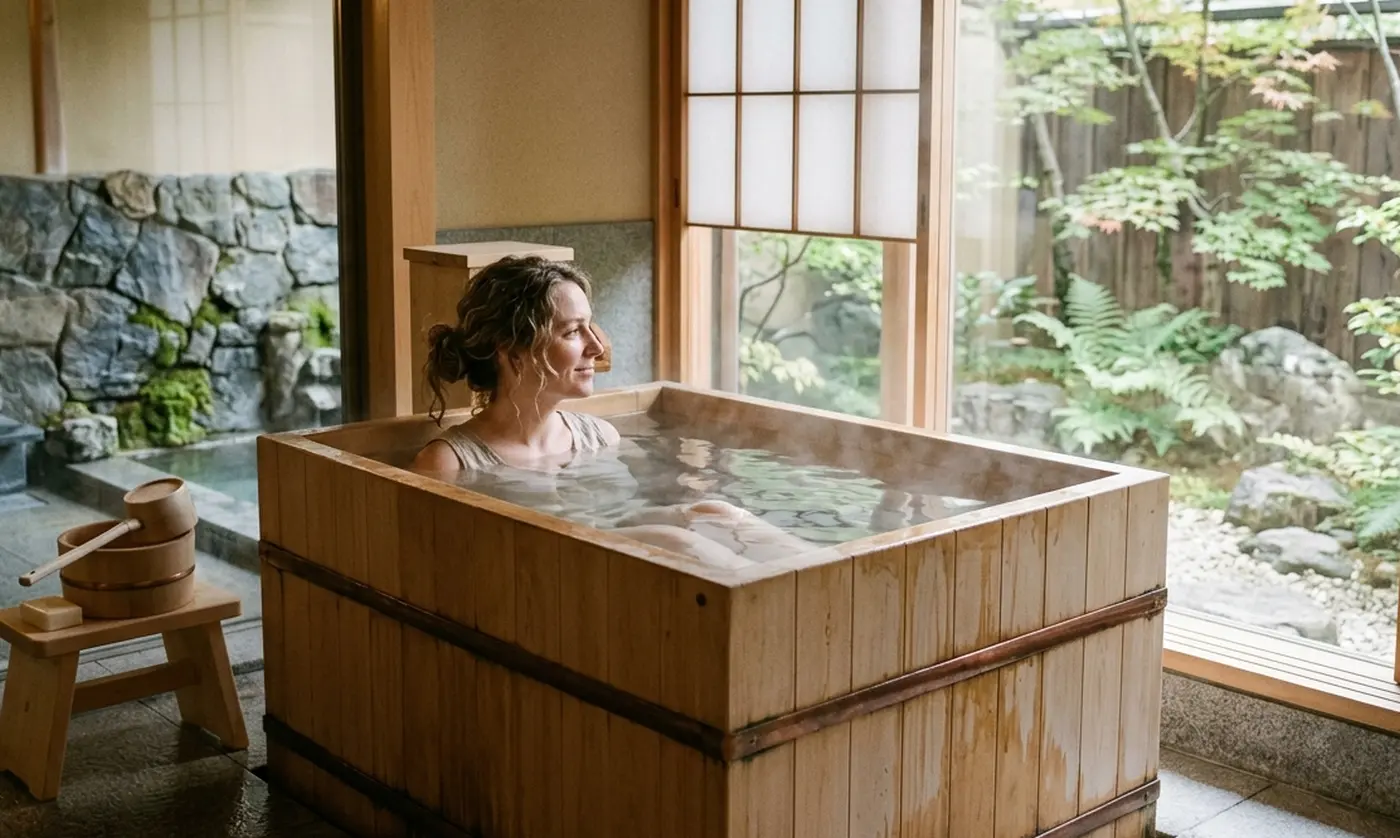 Mała łazienka, wielki relaks. Głębokie wanny inspirowane Japonią podbijają mieszkania