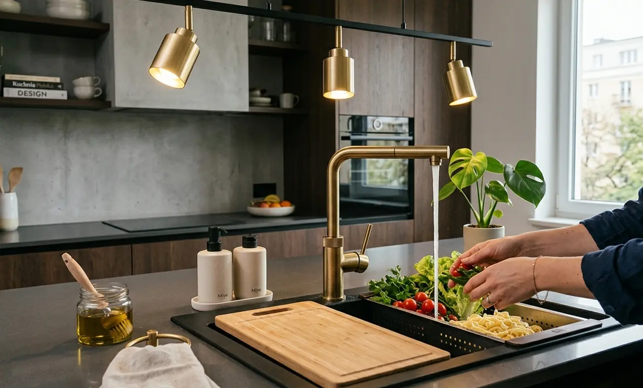 Nowy trend w kuchniach „sink-centrism” - Dlaczego zlew staje się gwiazdą wnętrza