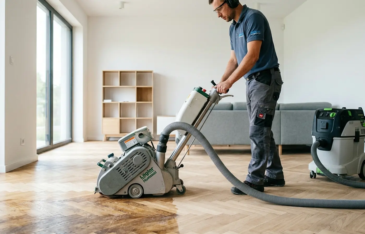 Cyklinowanie bezpyłowe w 2026. Czy naprawdę odświeżysz podłogę bez wynoszenia mebli